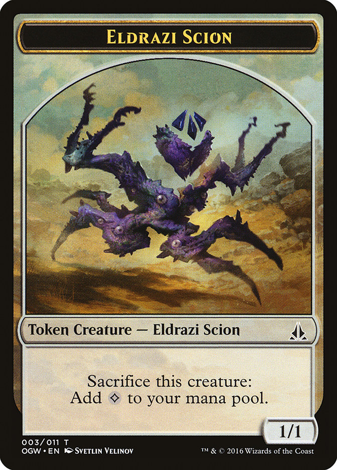 Eldrazi Scion (003/011) [Oath of the Gatewatch Tokens] | Tabernacle Games