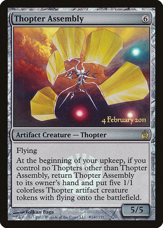 Thopter Assembly [Mirrodin Besieged Promos] | Tabernacle Games