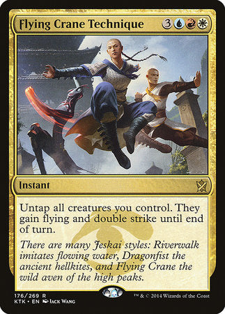 Flying Crane Technique [Khans of Tarkir] | Tabernacle Games