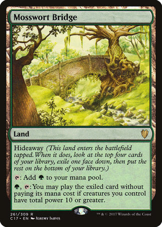 Mosswort Bridge [Commander 2017] | Tabernacle Games