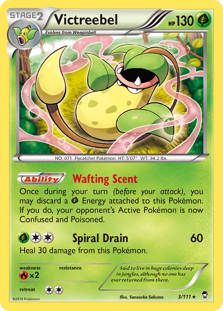 Victreebel (3/111) [XY: Furious Fists] | Tabernacle Games