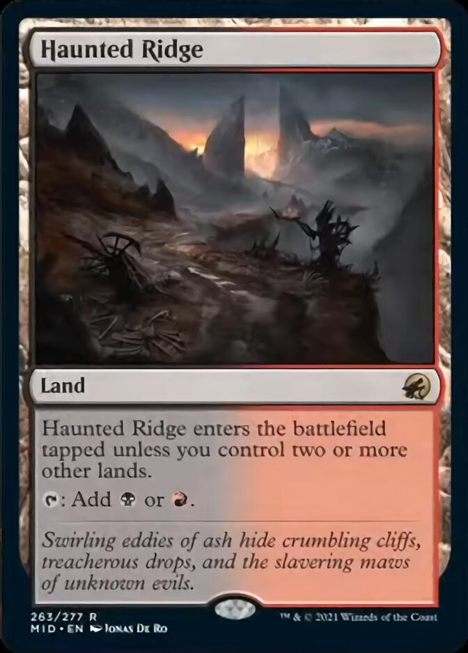 Haunted Ridge [Innistrad: Midnight Hunt] | Tabernacle Games