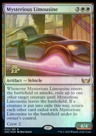 Mysterious Limousine [Streets of New Capenna Prerelease Promos] | Tabernacle Games