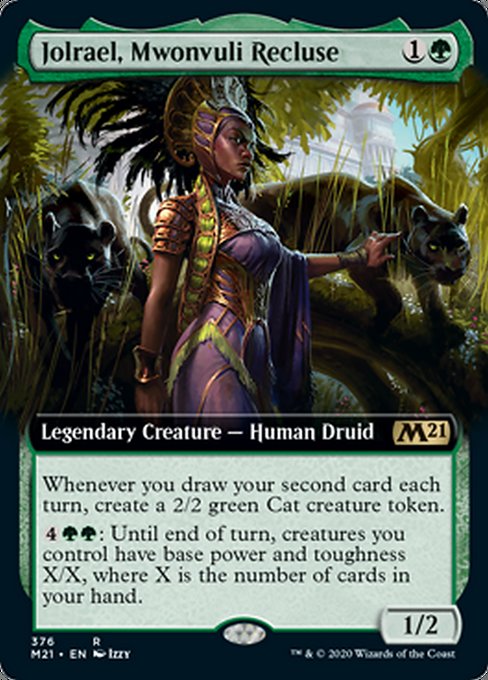 Jolrael, Mwonvuli Recluse (Extended Art) [Core Set 2021] | Tabernacle Games