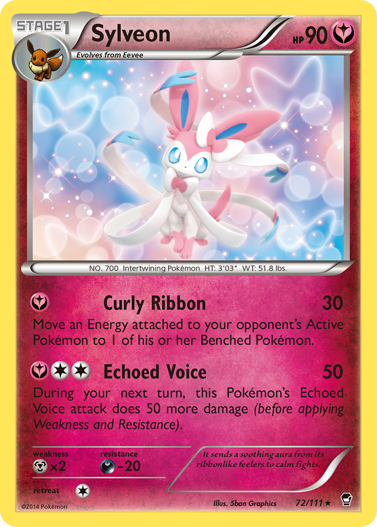 Sylveon (72/111) [XY: Furious Fists] | Tabernacle Games