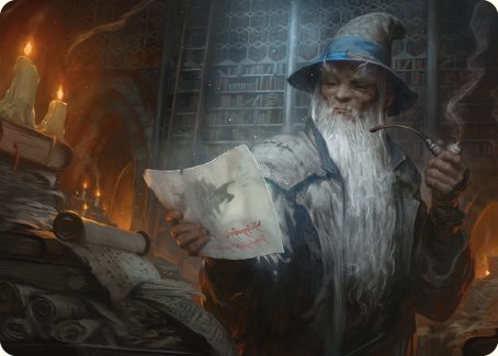 Learn from the Past Art Card [The Lord of the Rings: Tales of Middle-earth Art Series] | Tabernacle Games