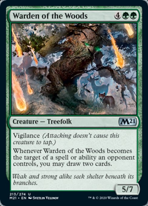 Warden of the Woods [Core Set 2021] | Tabernacle Games