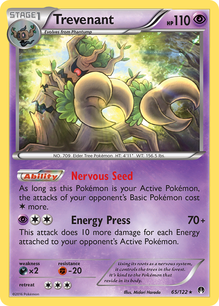 Trevenant (65/122) [XY: BREAKpoint] | Tabernacle Games