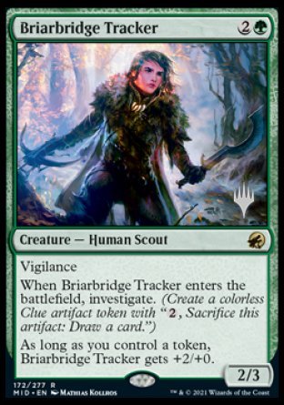 Briarbridge Tracker (Promo Pack) [Innistrad: Midnight Hunt Promos] | Tabernacle Games