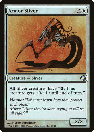 Armor Sliver [Premium Deck Series: Slivers] | Tabernacle Games