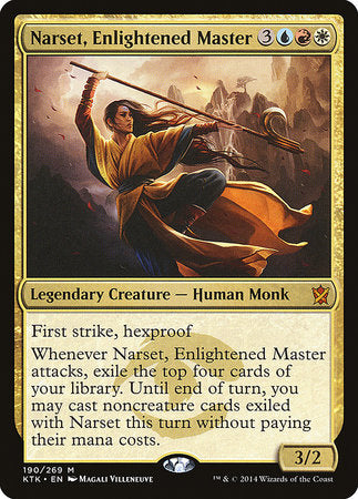 Narset, Enlightened Master [Khans of Tarkir] | Tabernacle Games