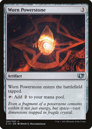 Worn Powerstone [Commander 2014] | Tabernacle Games