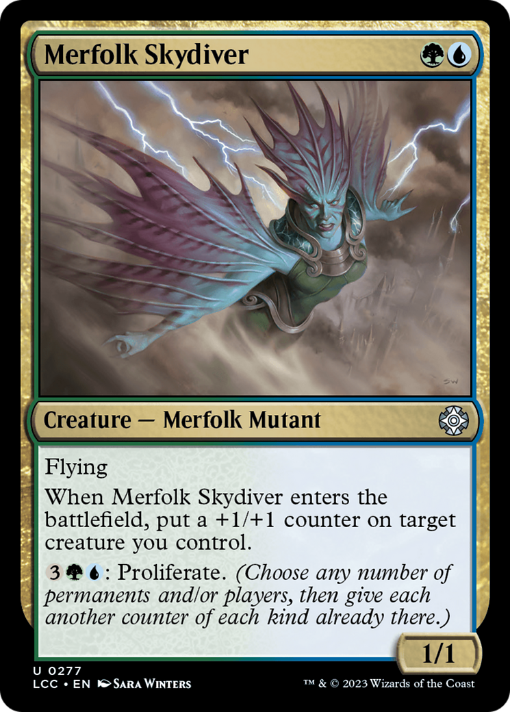 Merfolk Skydiver [The Lost Caverns of Ixalan Commander] | Tabernacle Games