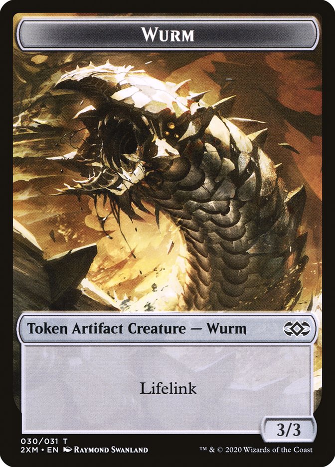 Wurm (030/031) [Double Masters Tokens] | Tabernacle Games