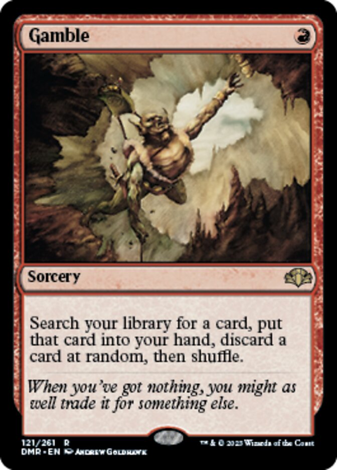 Gamble [Dominaria Remastered] | Tabernacle Games