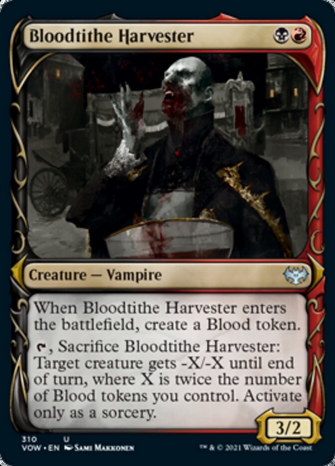 Bloodtithe Harvester (Showcase Fang Frame) [Innistrad: Crimson Vow] | Tabernacle Games