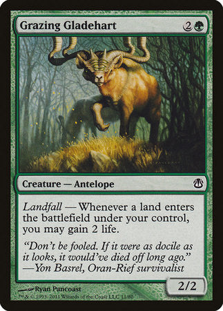 Grazing Gladehart [Duel Decks: Ajani vs. Nicol Bolas] | Tabernacle Games