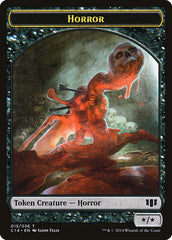 Horror // Zombie (016/036) Double-sided Token [Commander 2014 Tokens] | Tabernacle Games