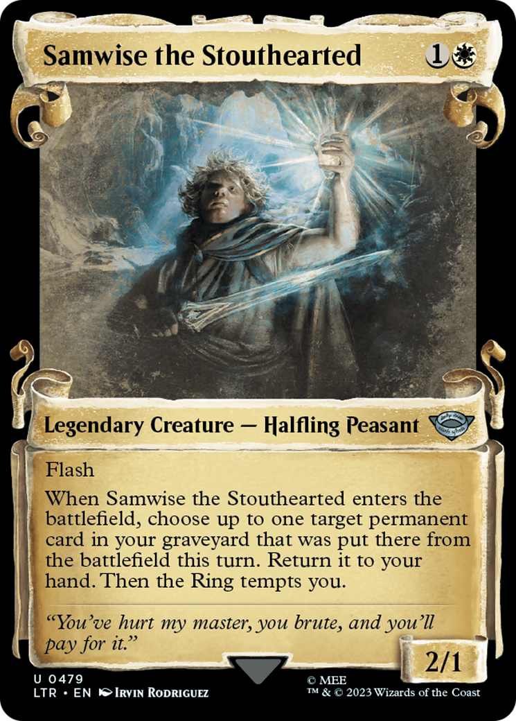 Samwise the Stouthearted [The Lord of the Rings: Tales of Middle-Earth Showcase Scrolls] | Tabernacle Games