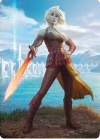 Nahiri, Heir of the Ancients 1 Art Card [Zendikar Rising Art Series] | Tabernacle Games