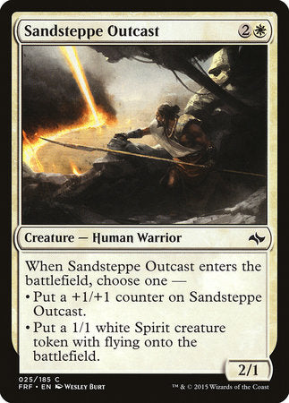 Sandsteppe Outcast [Fate Reforged] | Tabernacle Games