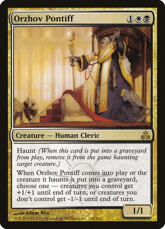 Orzhov Pontiff [Guildpact] | Tabernacle Games