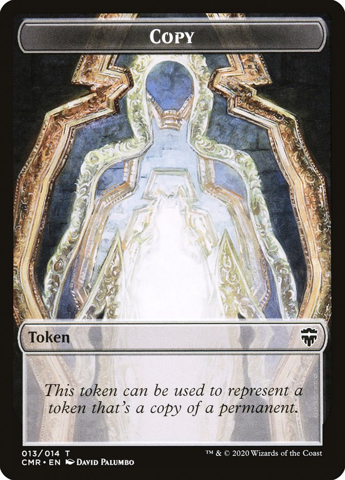 Copy (013) // Spirit Double-sided Token [Commander Legends Tokens] | Tabernacle Games