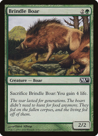 Brindle Boar [Magic 2011] | Tabernacle Games