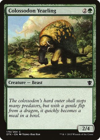 Colossodon Yearling [Dragons of Tarkir] | Tabernacle Games