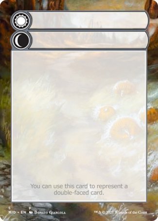 Helper Card (5/9) [Innistrad: Midnight Hunt Tokens] | Tabernacle Games