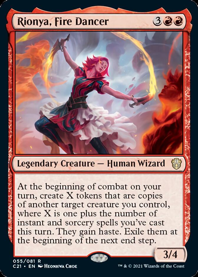 Rionya, Fire Dancer [Commander 2021] | Tabernacle Games
