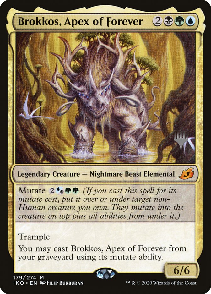 Brokkos, Apex of Forever (Promo Pack) [Ikoria: Lair of Behemoths Promos] | Tabernacle Games