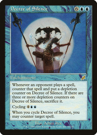 Decree of Silence [Scourge] | Tabernacle Games