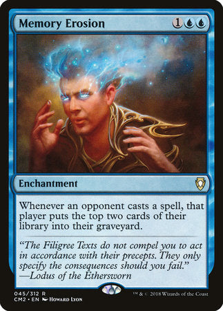 Memory Erosion [Commander Anthology Volume II] | Tabernacle Games
