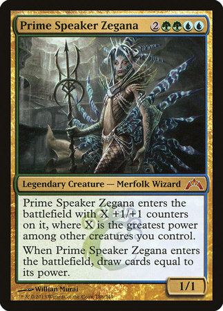Prime Speaker Zegana [Gatecrash] | Tabernacle Games