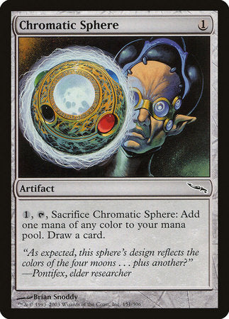 Chromatic Sphere [Mirrodin] | Tabernacle Games