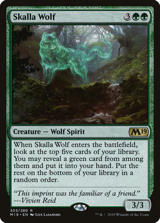 Skalla Wolf [Core Set 2019] | Tabernacle Games