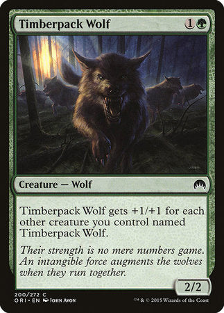Timberpack Wolf [Magic Origins] | Tabernacle Games