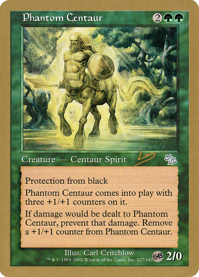 Phantom Centaur (Raphael Levy) (SB) [World Championship Decks 2002] | Tabernacle Games