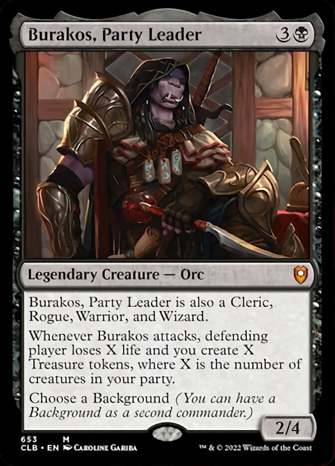 Burakos, Party Leader [Commander Legends: Battle for Baldur's Gate] | Tabernacle Games