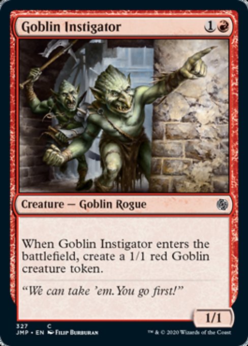 Goblin Instigator [Jumpstart] | Tabernacle Games