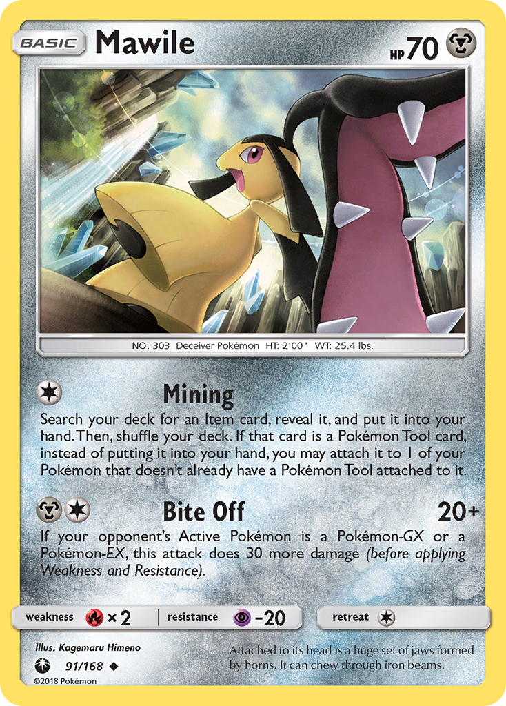 Mawile (91/168) [Sun & Moon: Celestial Storm] | Tabernacle Games