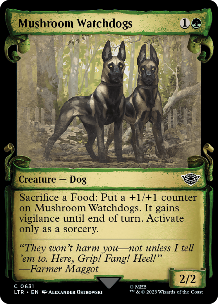 Mushroom Watchdogs [The Lord of the Rings: Tales of Middle-Earth Showcase Scrolls] | Tabernacle Games
