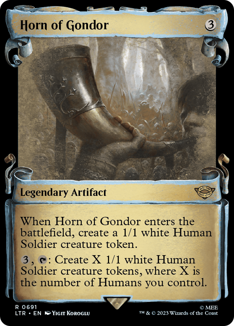 Horn of Gondor [The Lord of the Rings: Tales of Middle-Earth Showcase Scrolls] | Tabernacle Games