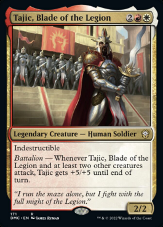 Tajic, Blade of the Legion [Dominaria United Commander] | Tabernacle Games
