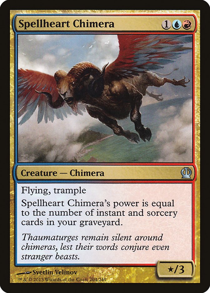 Spellheart Chimera [Theros] | Tabernacle Games