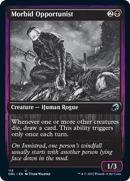 Morbid Opportunist [Innistrad: Double Feature] | Tabernacle Games