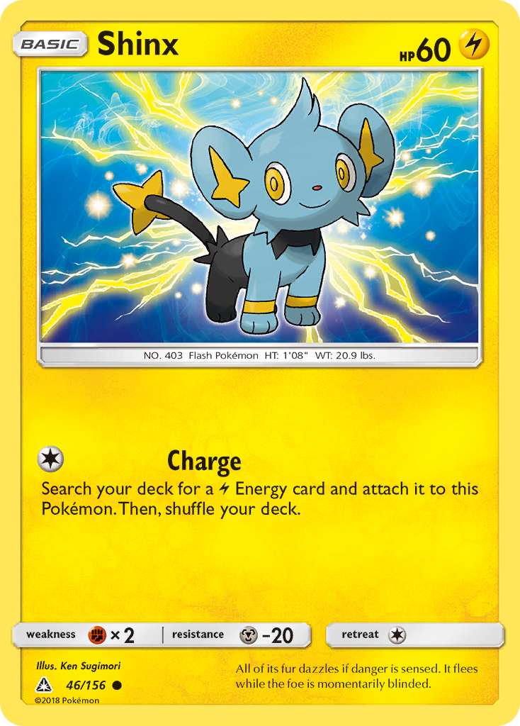 Shinx (46/156) [Sun & Moon: Ultra Prism] | Tabernacle Games