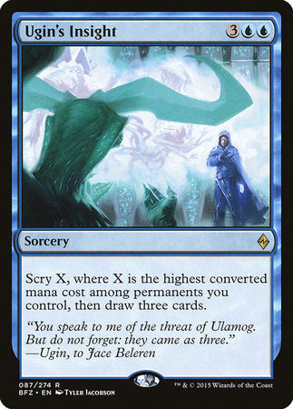 Ugin's Insight [Battle for Zendikar] | Tabernacle Games