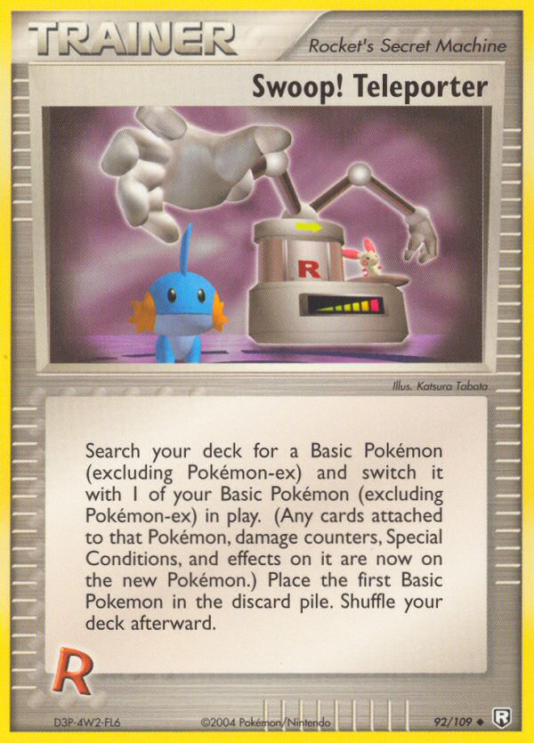 Swoop! Teleporter (92/109) [EX: Team Rocket Returns] | Tabernacle Games